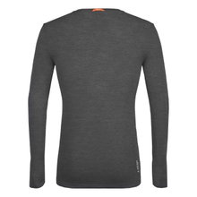 Salewa Functional Underwear Long Sleeve Shirt Zebru Fresh (made from Merino and Tencel) black Men